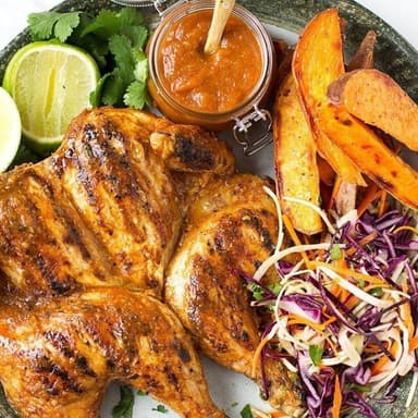 Piri-piri chicken and slaw image
