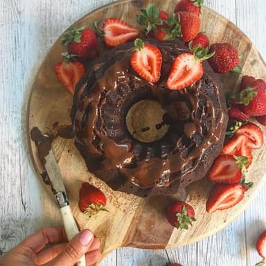 Vegan Chocolate Cake image