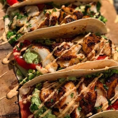 Cajun spiced fish tacos image