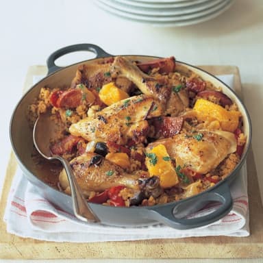 Chicken Basquaise image