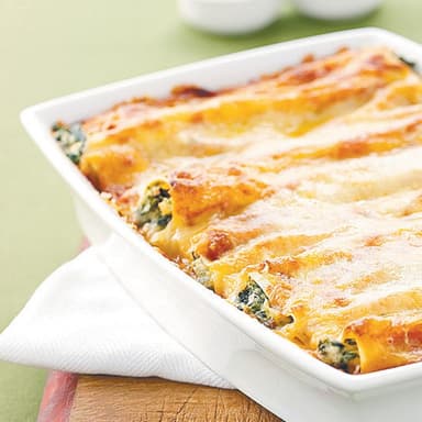 Spinach & Ricotta Cannelloni image