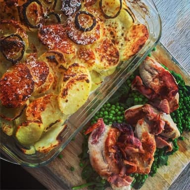 Potato Gratin with Chicken image